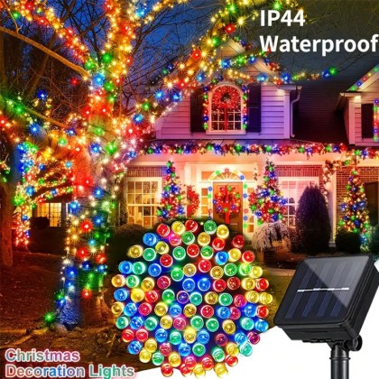 100l-χριστουγεννιάτικα-ηλιακά-λαμπάκια-με-φωτοβολταϊκό-πανελ-10m-πολύχρωμο-χρώμα-christmas-lights-with-solar-panel